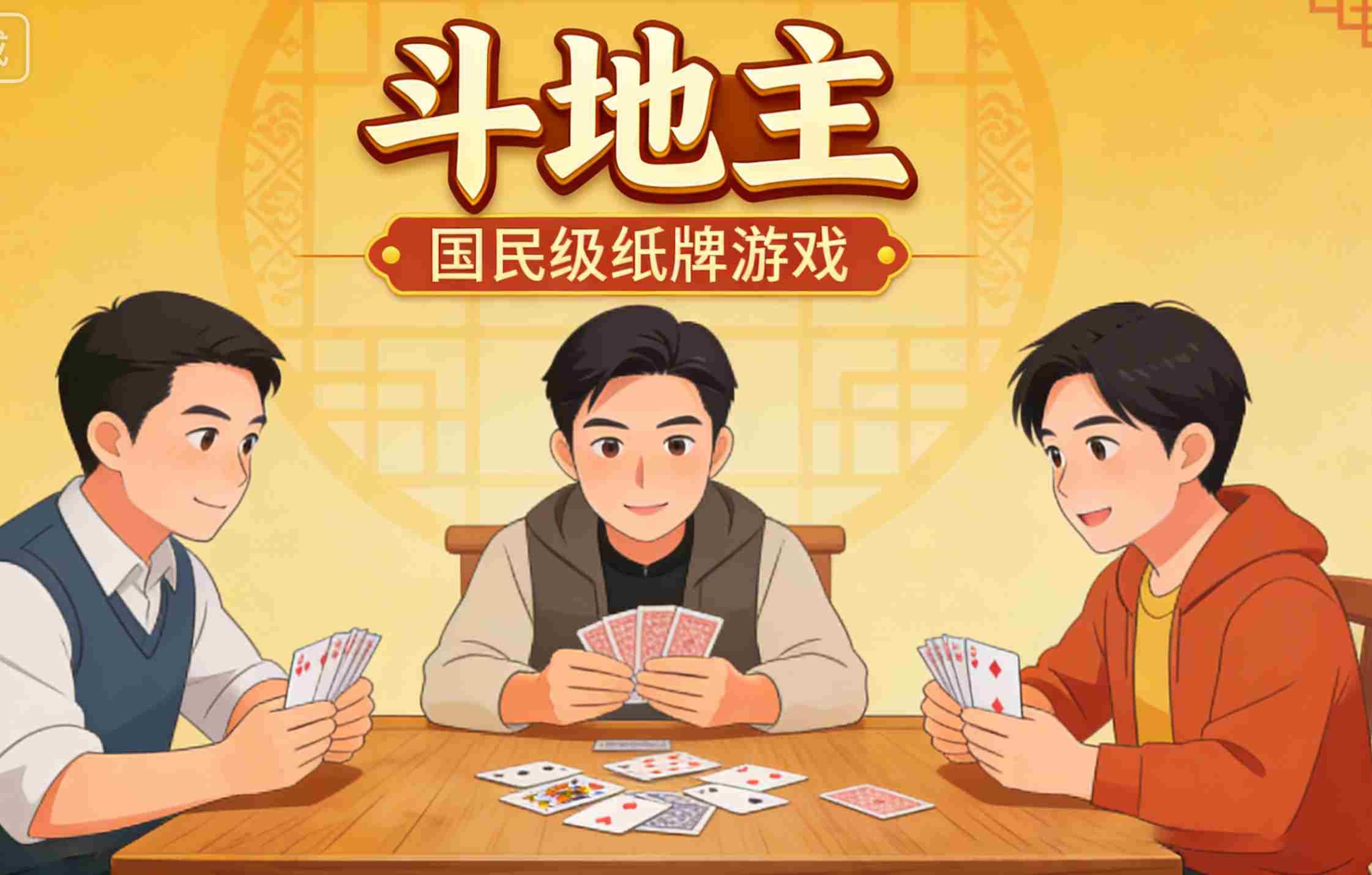 斗地主，这款国民级的纸牌游戏